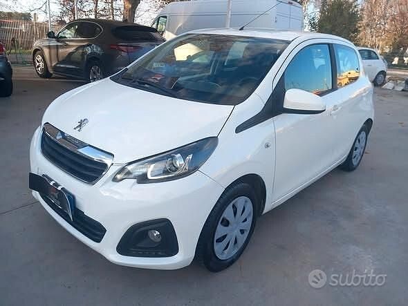 Bianco Usata 2018 Peugeot 108 Active Tre volumi | 6900 € (Ottimo prezzo) - Immagine 1/4