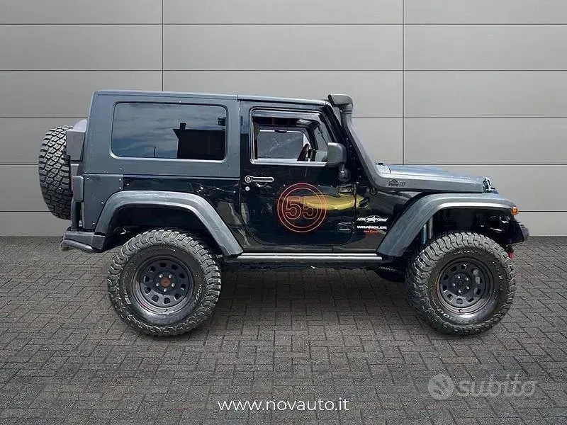 Usata Jeep Wrangler Rubicon 177 CV (130 kW) 2008 Nero SUV
