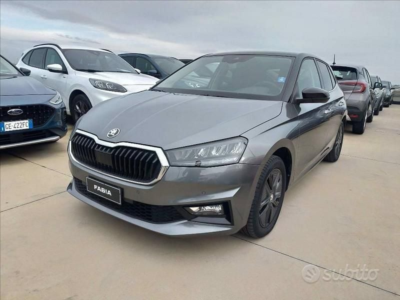 Usata Skoda Fabia Ambition 95 CV (69 kW) 2024 Grigio Berlina
