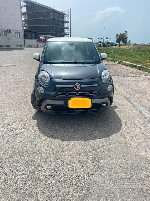 Usata Fiat 500L Cross 95 CV (69 kW) 2017 Grigio Monovolume