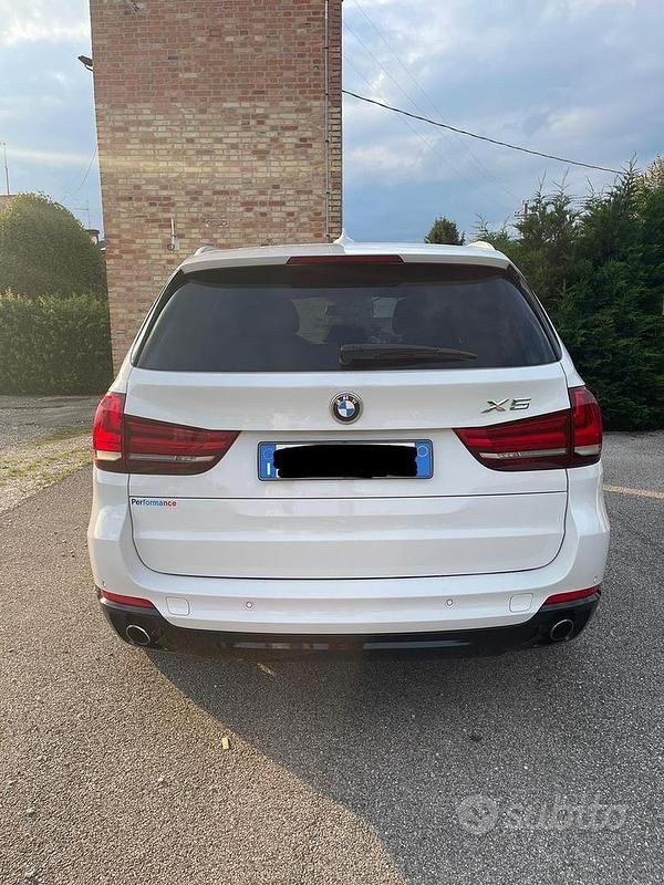 Usata BMW X5 218 CV (160 kW) 2015 Bianco SUV