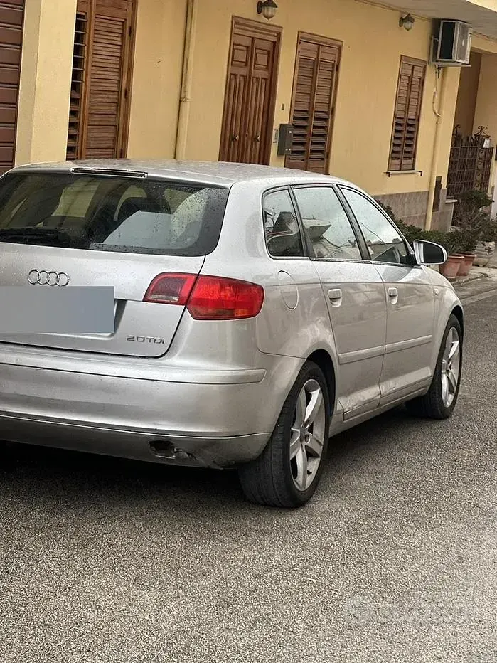 Usata Audi A3 140 CV (102 kW) 2006 Grigio Utilitaria