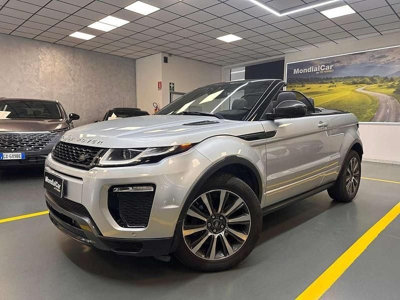 Argento Usata 2017 Land Rover Range Rover evoque HSE Dynamic Cabrio | 22.999 € (Super prezzo) - Immagine 1/4