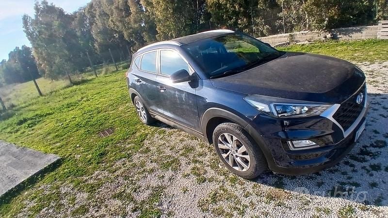 Usata Hyundai Tucson 116 CV (85 kW) 2019 Blu SUV