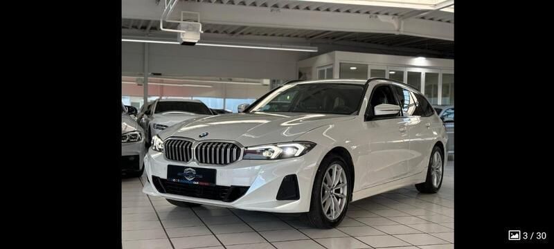 Usata BMW 320e Shadowline 190 CV (139 kW) 2023 Bianco Station wagon