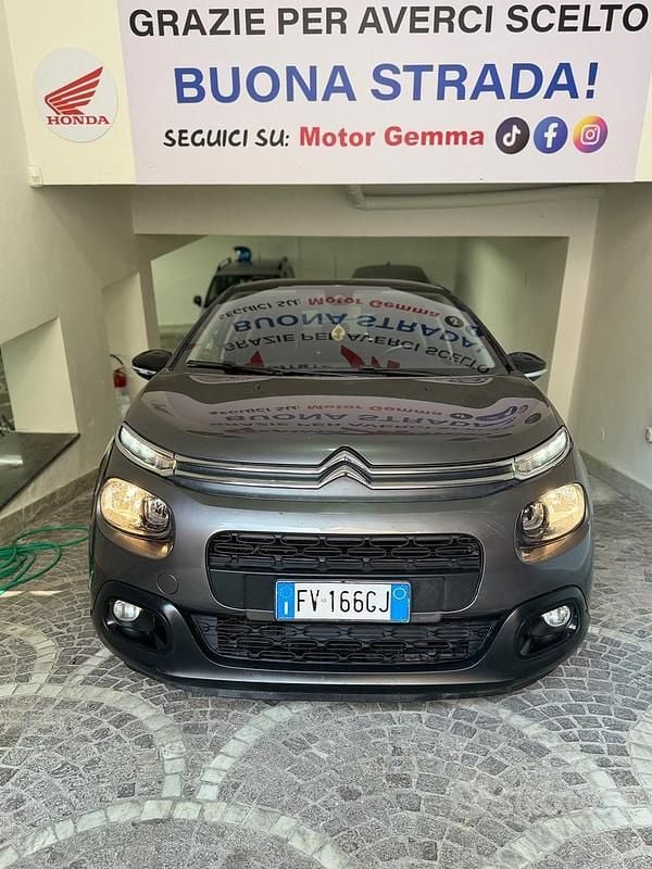 Usata Citroën C3 Business Class 100 CV (73 kW) 2019 Grigio Utilitaria
