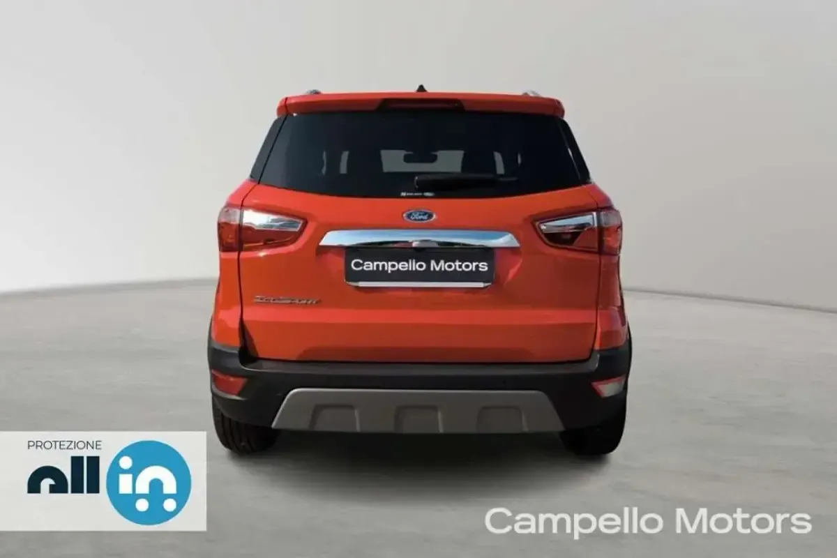 Usata Ford Ecosport Titanium 99 CV (72 kW) 2019 Rosso SUV