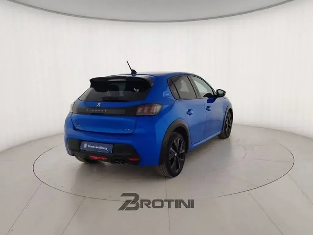 Usata Peugeot 208 GT 131 CV (96 kW) 2023 Blu metallizzato Utilitaria