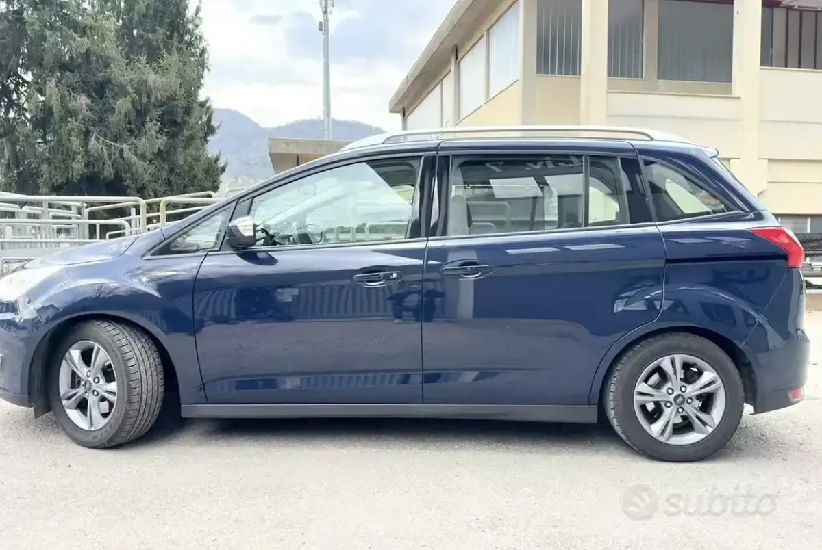 Usata Ford Grand C-Max 95 CV (69 kW) 2018 Bluazzurro Monovolume