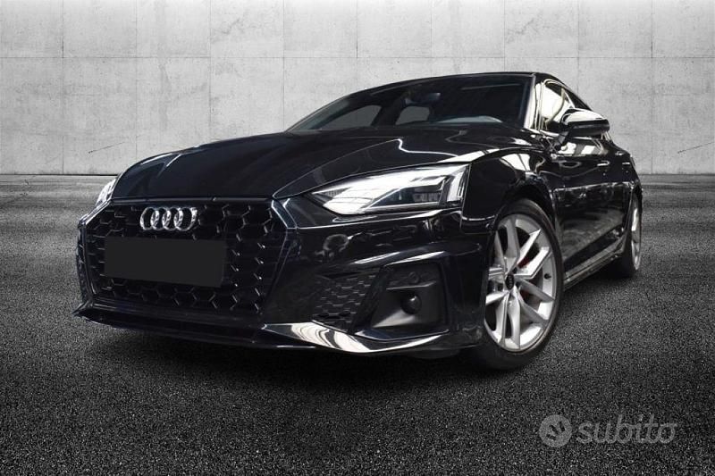 Usata Audi A5 S-Line 204 CV (150 kW) 2021 Nero metallizzato Coupé