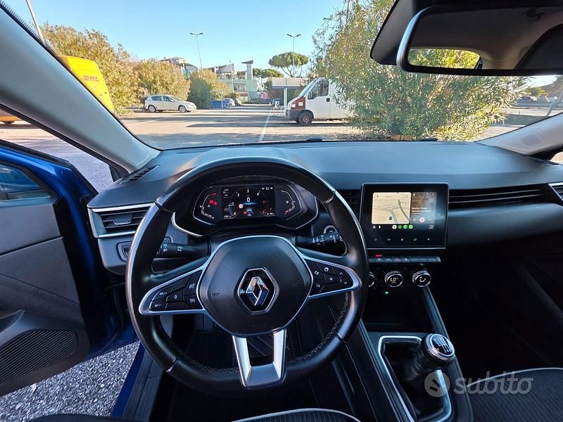 Usata Renault Clio V Intens 86 CV (63 kW) 2020 Blu Utilitaria