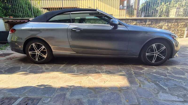 Grigio Usata 2021 Mercedes C220 Cabrio | 39.500 € (Cara) - Immagine 1/4