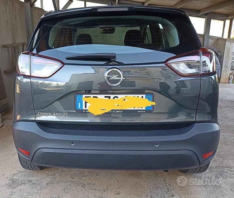 Usata Opel Crossland 2018 Grigio SUV