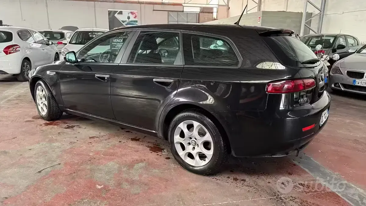 Käytetty Alfa Romeo 159 Ti 150 HP (110 kW) 2008 Musta Farmari