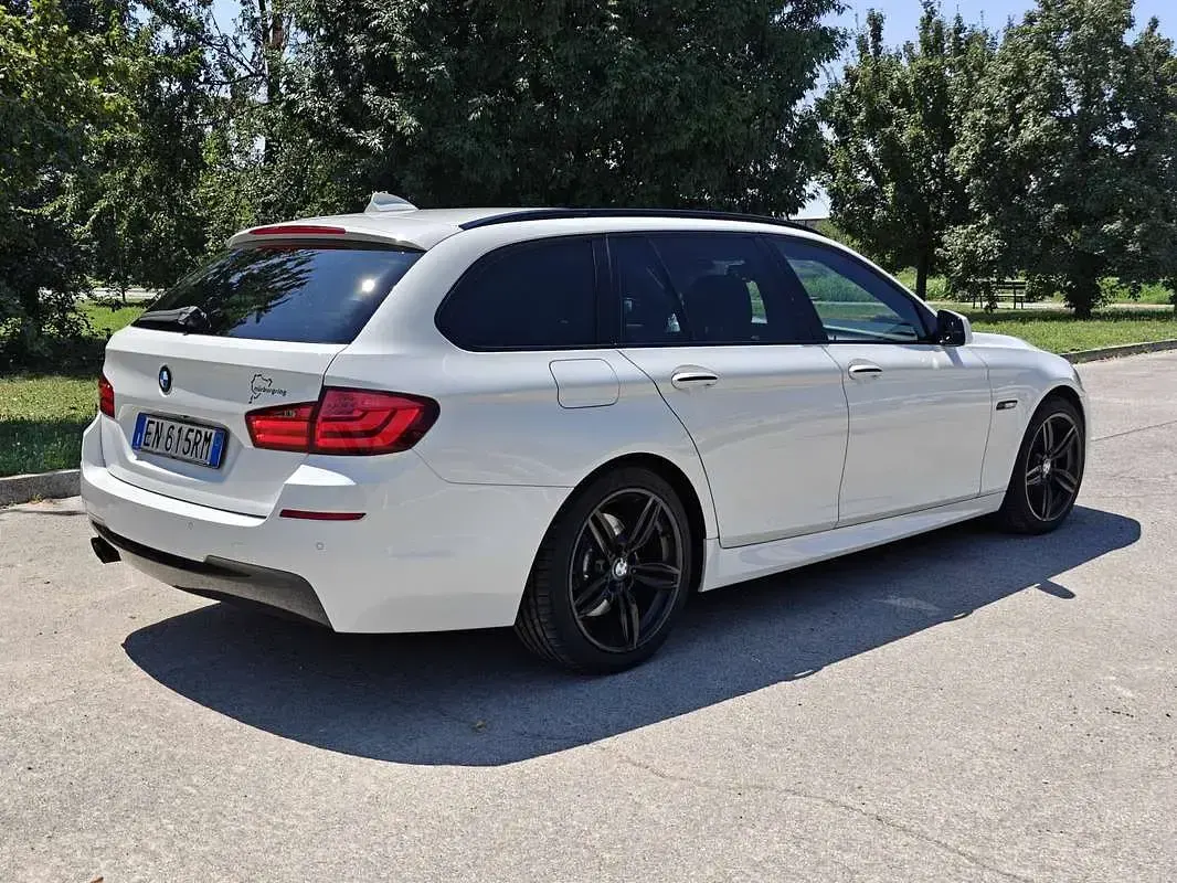 Usata BMW 525 M Sport 218 CV (160 kW) 2012 Bianco Berlina