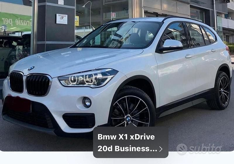 Usata BMW X1 Efficient Dynamics 190 CV (139 kW) 2017 Bianco SUV