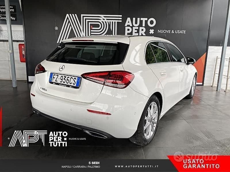 Usata Mercedes A180 116 CV (85 kW) 2020 Bianco Berlina