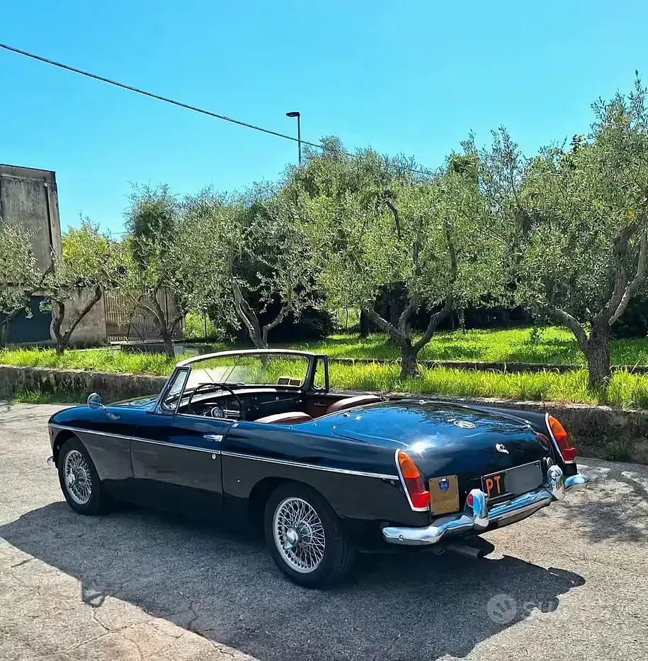 Usata MG B 105 CV (77 kW) 1960 Nero Cabrio