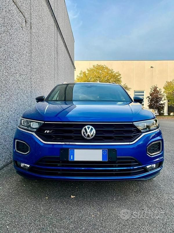 Usata VW T-Roc R-line 2019 Blu SUV