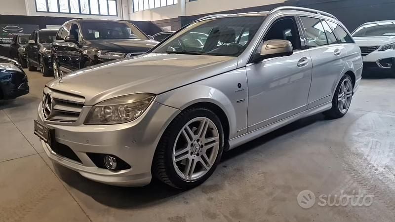 Usata Mercedes C220 170 CV (125 kW) 2008 Grigio Station wagon