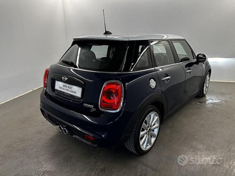 Usata Mini Cooper SD 170 CV (125 kW) 2017 Lapisluxury blue mini yours Utilitaria