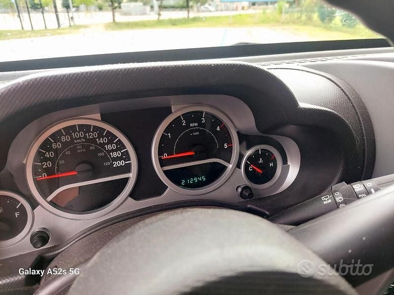 Usata Jeep Wrangler 177 CV (130 kW) 2010 Blu SUV