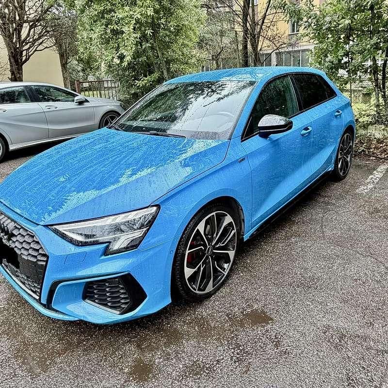 Usata Audi A3 S-Line 150 CV (110 kW) 2022 Blu/azzurro Berlina