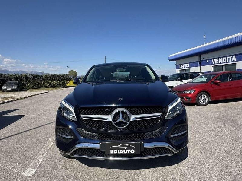 Usata Mercedes GLE350 258 CV (189 kW) 2019 Blu Coupé