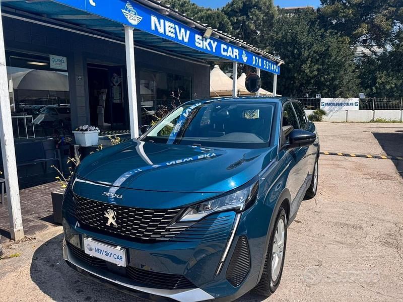 Usata Peugeot 3008 Active 131 CV (96 kW) 2022 Blu SUV