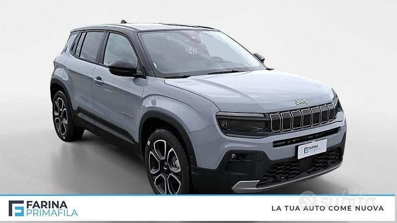 Nuova Jeep Avenger Summit 100 CV (73 kW) 2025 Grigio SUV