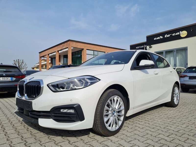 Bianco Usata 2023 BMW 116 Advantage Due volumi | 23.500 € (Ottimo prezzo) - Immagine 1/4