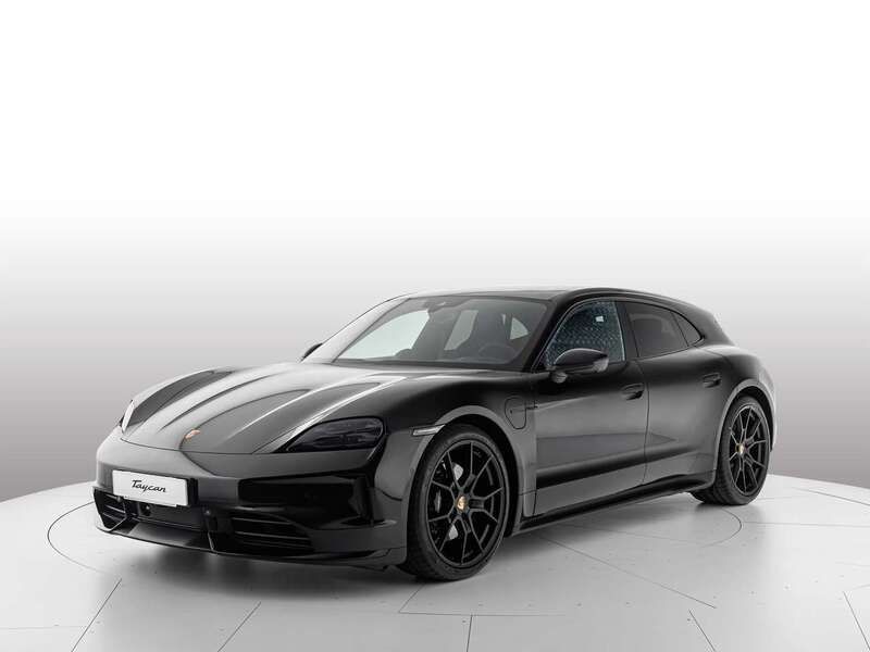 Nero jet metallizzato Nuova 2024 Porsche Taycan Sport Turismo Tre volumi | 141.514 € - Immagine 1/4