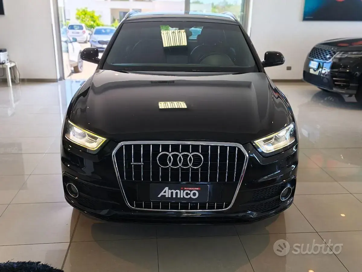 Usata Audi Q3 S-Line 177 CV (130 kW) 2014 Nero SUV