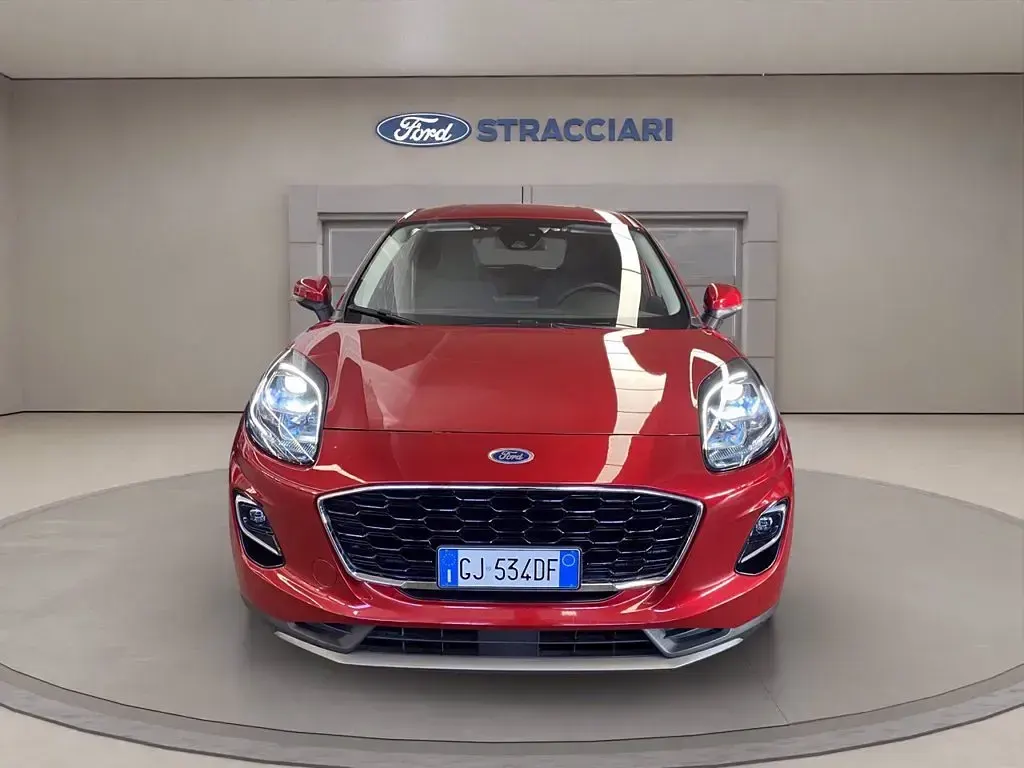 Usata Ford Puma Titanium 125 CV (91 kW) 2022 Rosso metallizzato SUV