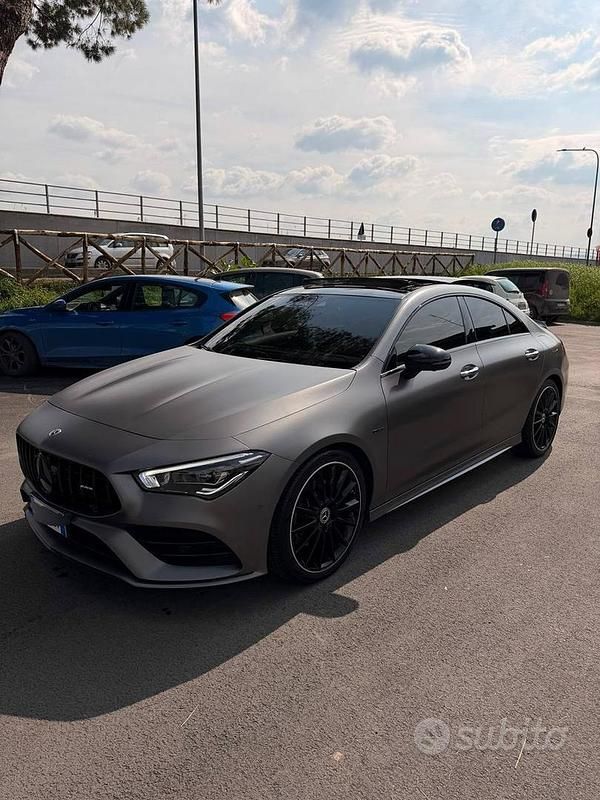 Usata Mercedes CLA200 2019 Grigio Berlina