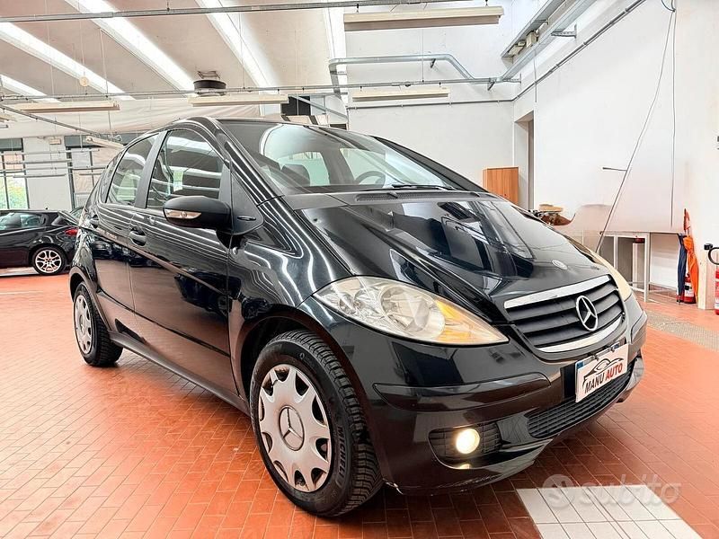 Usata Mercedes A160 Elegance 82 CV (60 kW) 2005 Nero Berlina