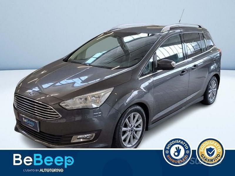 Usata Ford C-MAX Titanium S 125 CV (91 kW) 2017 Blu Monovolume