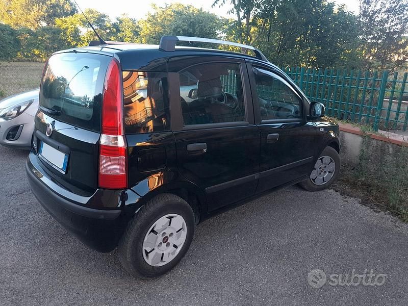 Usata Fiat Panda 2010 Nero Utilitaria