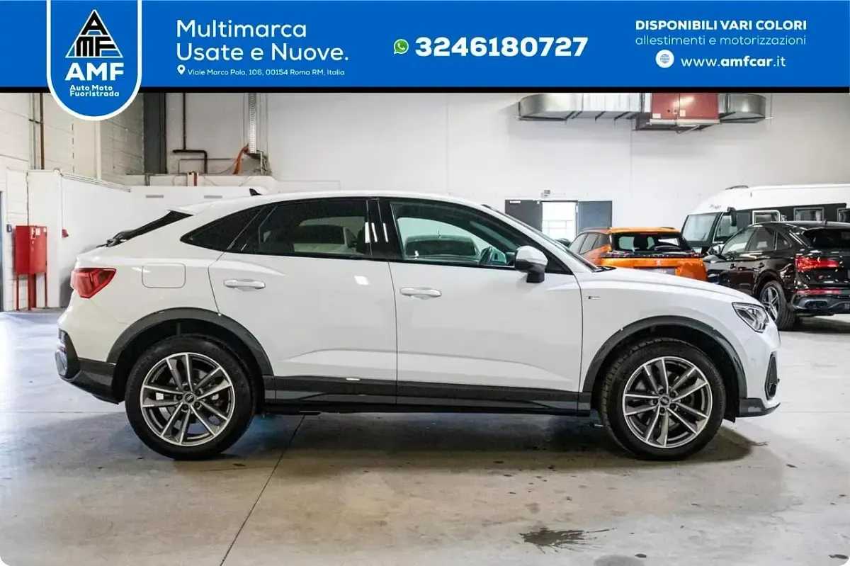 Usata Audi Q3 Sportback S-Line 149 CV (109 kW) 2022 Bianco SUV