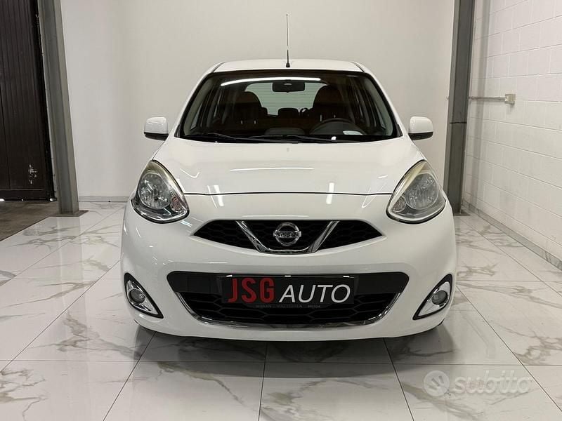 Usata Nissan Micra Acenta 80 CV (58 kW) 2014 Bianco Utilitaria
