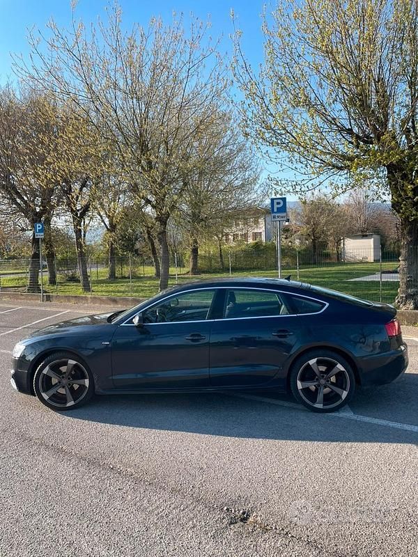 Usata Audi A5 150 CV (110 kW) 2016 Blu Coupé