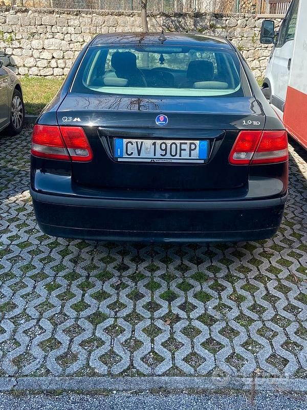 Usata Saab 9-3 120 CV (88 kW) 2005 Nero Berlina