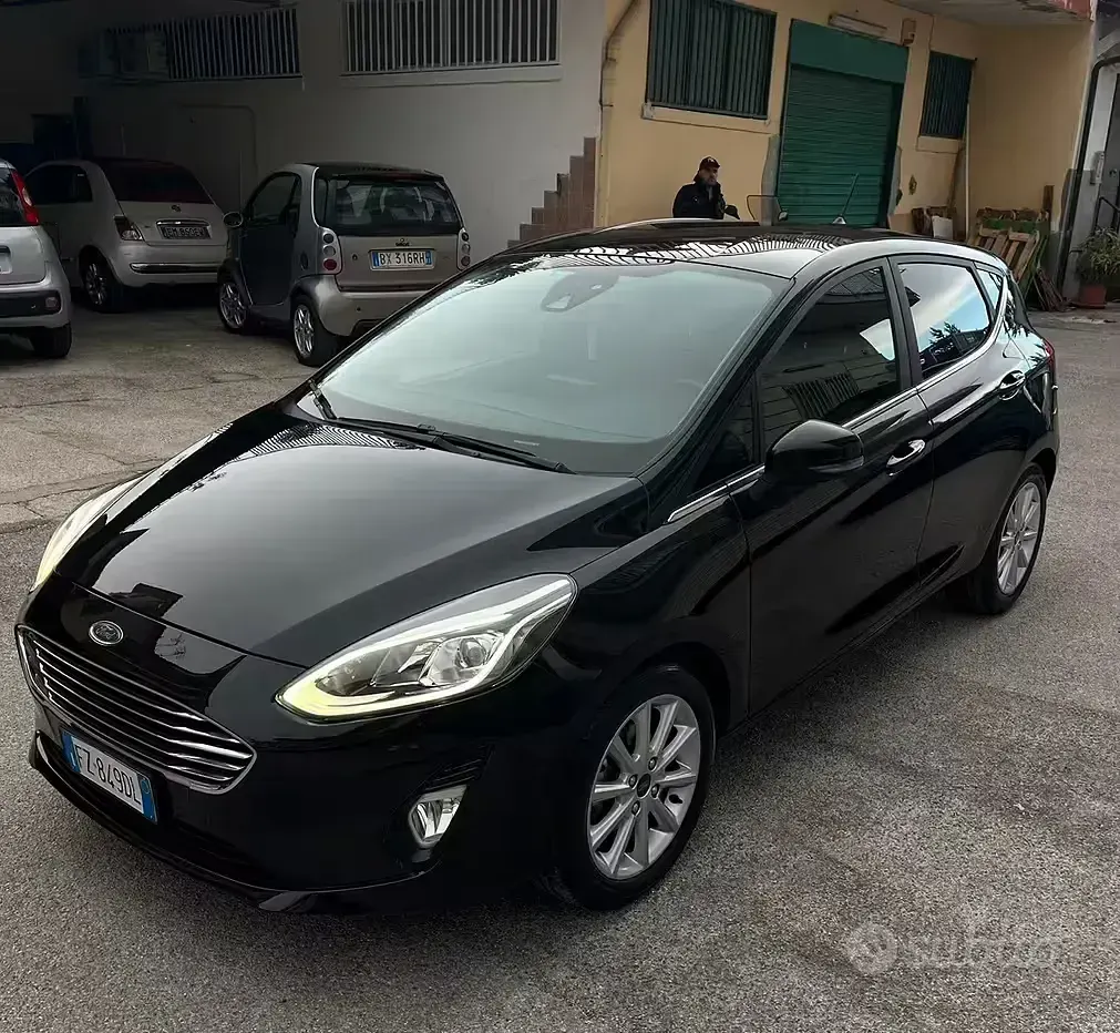 Usata Ford Fiesta Titanium 86 CV (63 kW) 2019 Nero Utilitaria