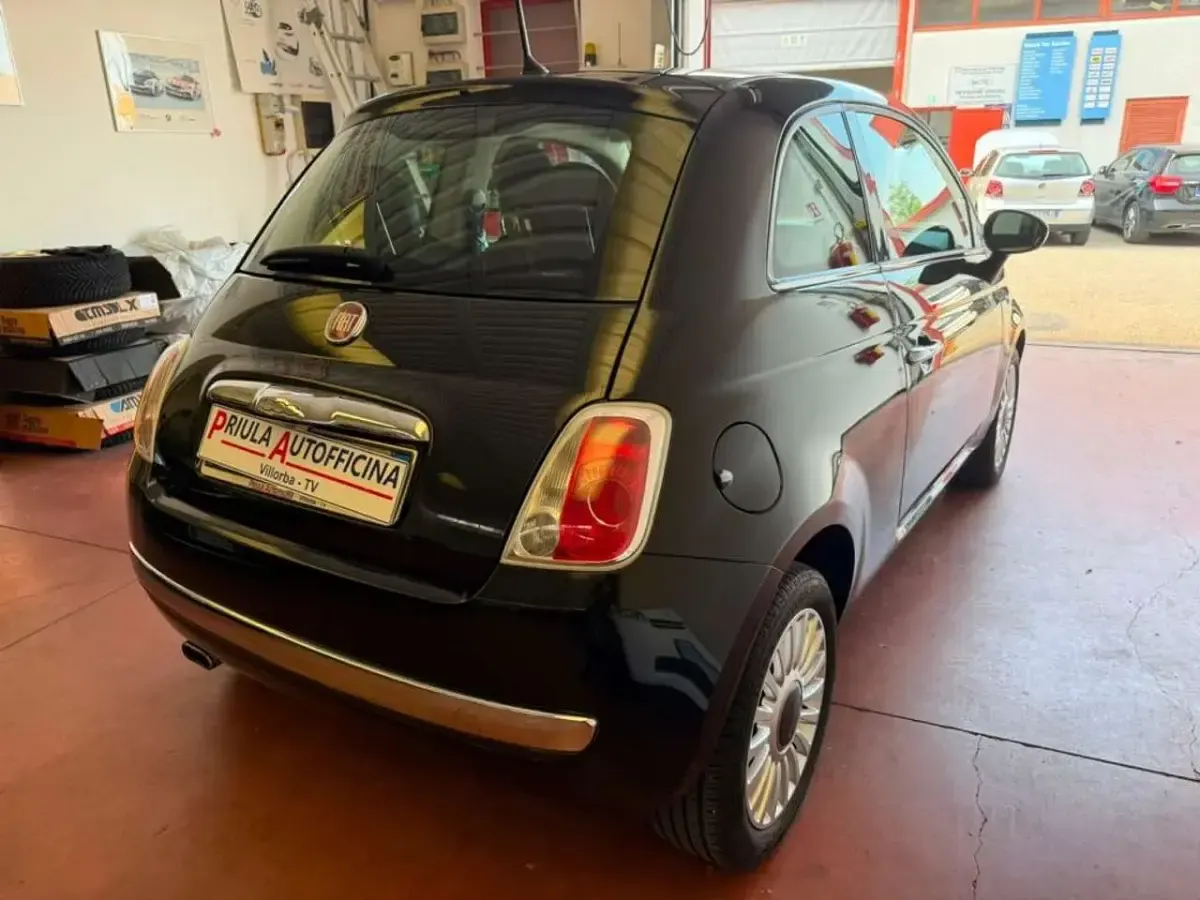 Usata Fiat 500 Lounge 69 CV (50 kW) 2013 Nero Utilitaria
