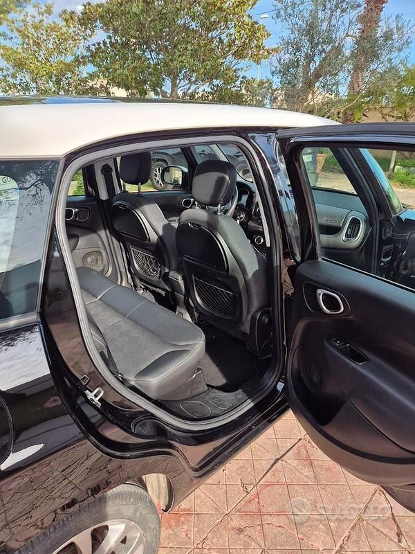 Usata Fiat 500L Lounge 95 CV (69 kW) 2017 Nero Monovolume