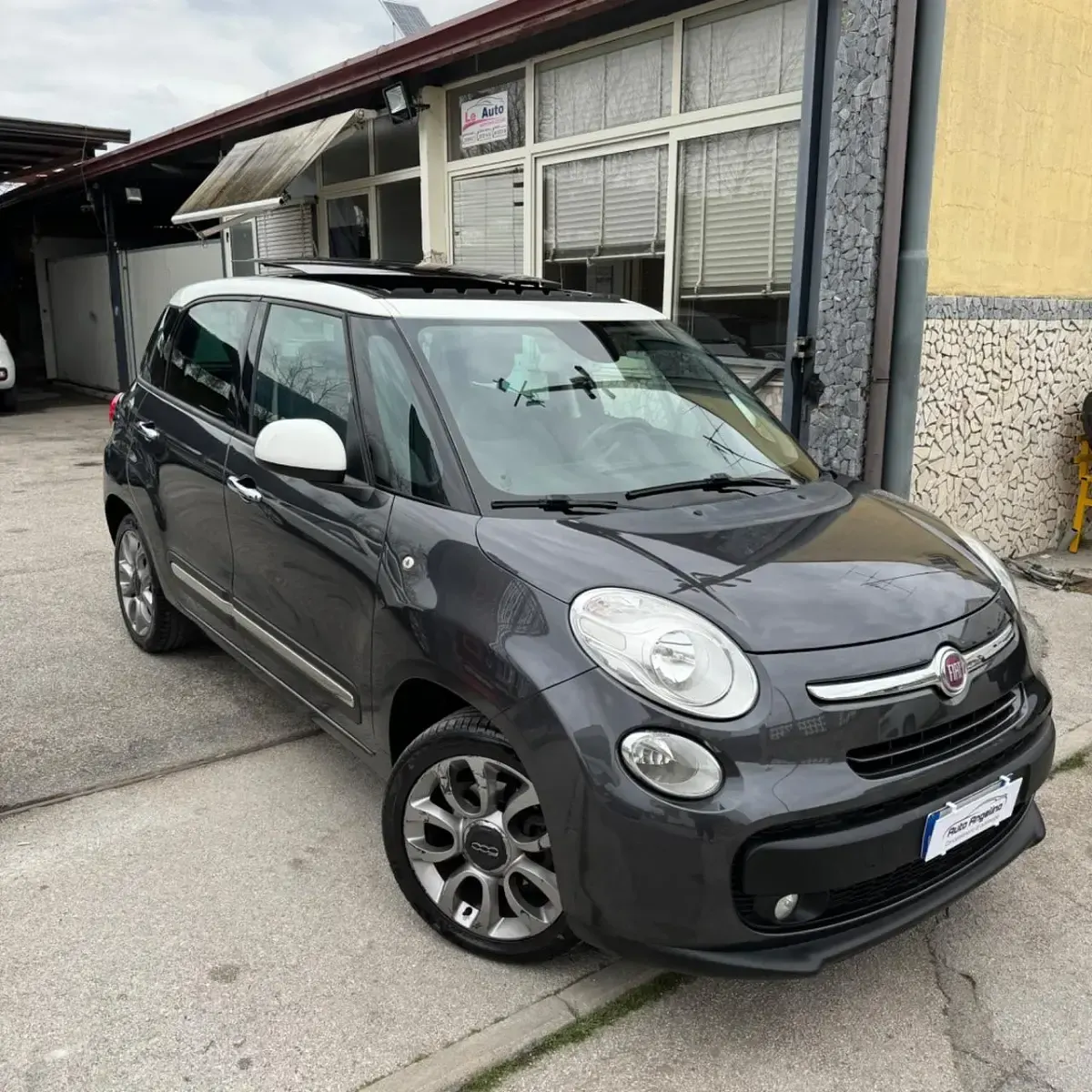 Usata Fiat 500L Trekking 85 CV (62 kW) 2014 Grigio Monovolume