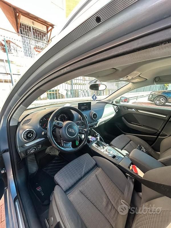 Usata Audi A3 S-Line 2015 Grigio Berlina