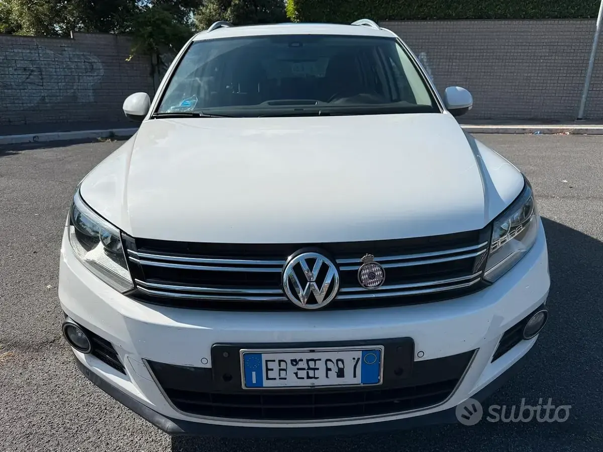 Usata VW Tiguan 140 CV (102 kW) 2013 Bianco SUV