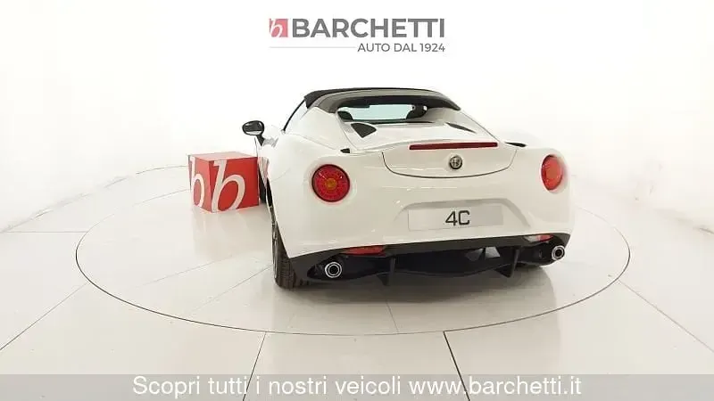 Usata Alfa Romeo 4C 241 CV (177 kW) 2019 Bianco Cabrio