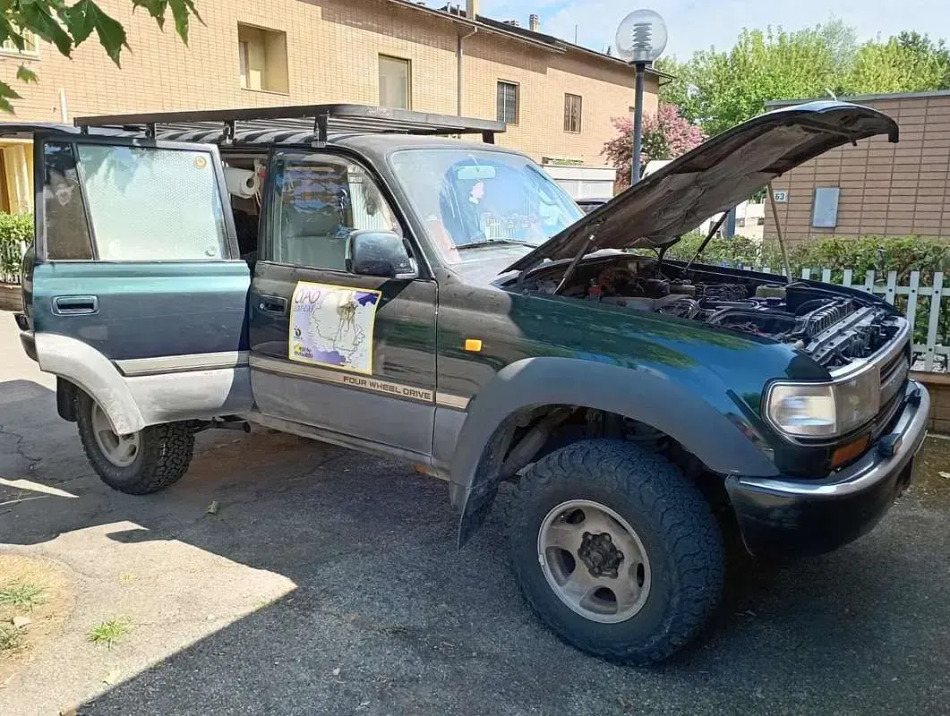 Usata Toyota Land Cruiser 160 CV (117 kW) 1994 Verde SUV